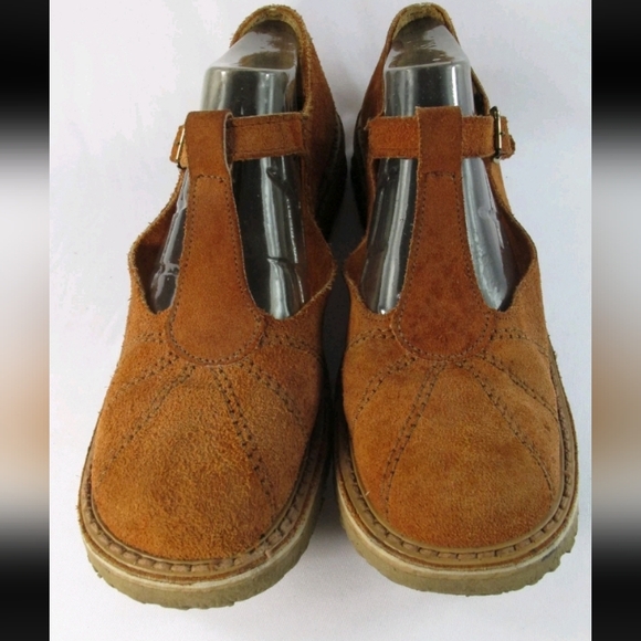 Bentley Vintage 70's Mary Jane Wedge Heel  Women's Size 8.5 - Picture 2 of 6